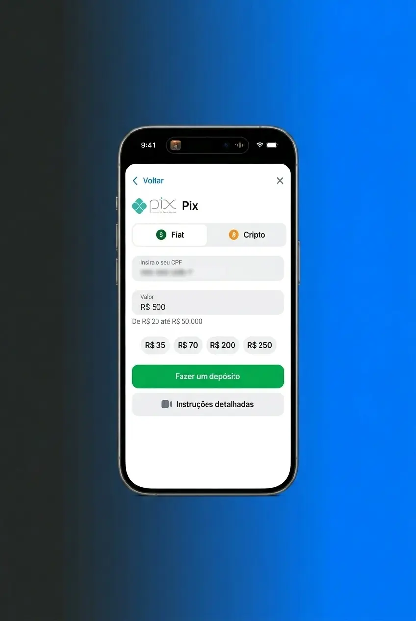Passo a passo para ativar bônus na 1win no Brasil com depósito mínimo de BRL 50 via Pix ou cartão