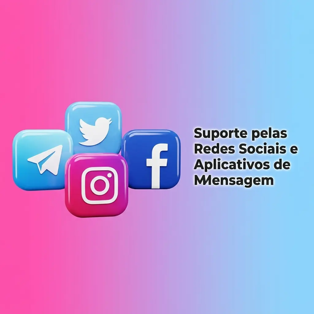 Suporte 1win via redes sociais e aplicativos de mensagem como Telegram e Instagram para dúvidas gerais