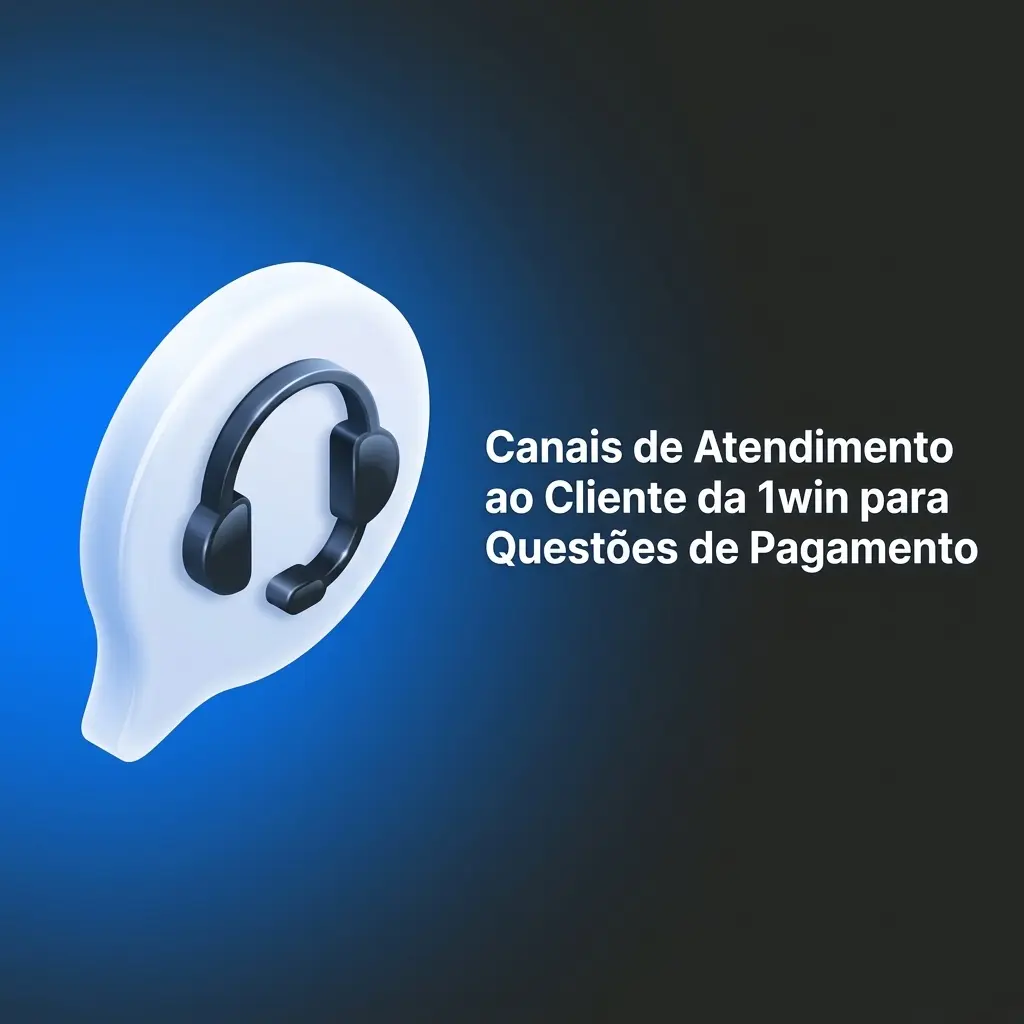 Canais de suporte 1win: chat ao vivo, e-mail, Telegram e Central de Ajuda para dúvidas de pagamento