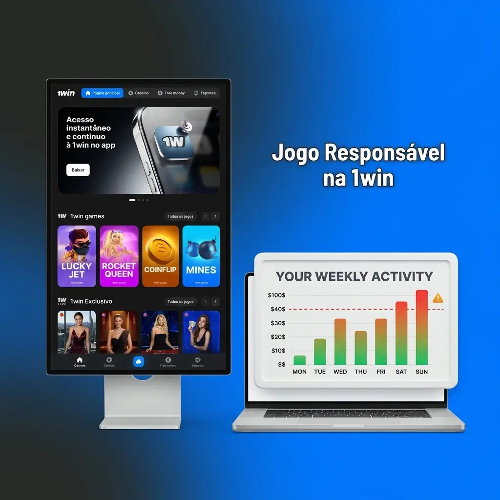 Ferramentas de jogo responsável da 1win: limites, autoexclusão e suporte para jogadores brasileiros