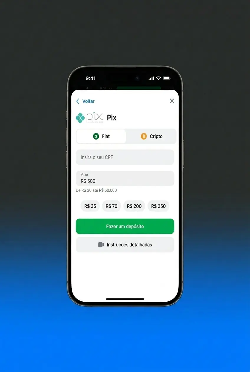 Passo a passo para apostar no app 1win: baixe, deposite via Pix e aposte em esportes ou eSports
