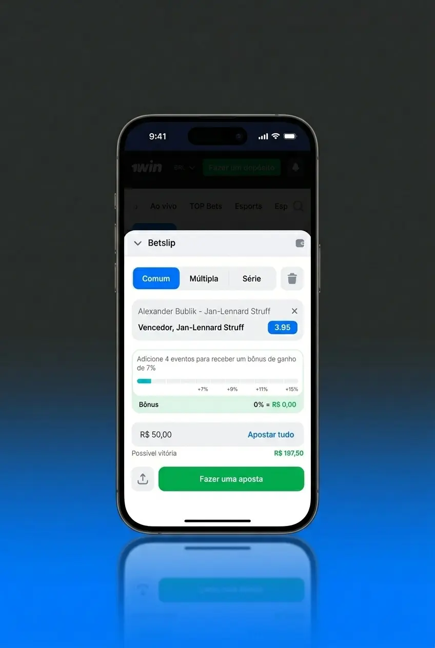 Passo a passo para apostar no app 1win: baixe, deposite via Pix e aposte em esportes ou eSports