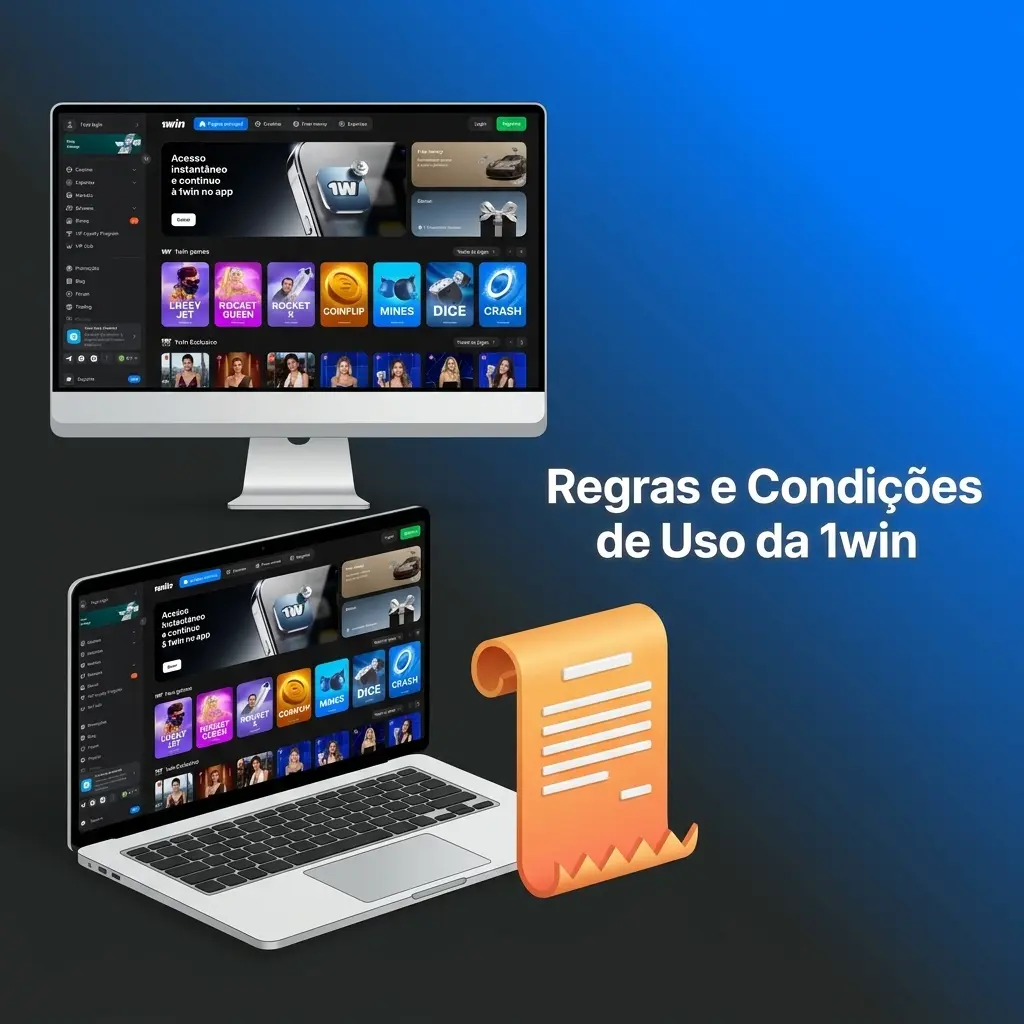 Regras e condições de uso da 1win: cadastro, bônus, saques e verificação de identidade para jogadores